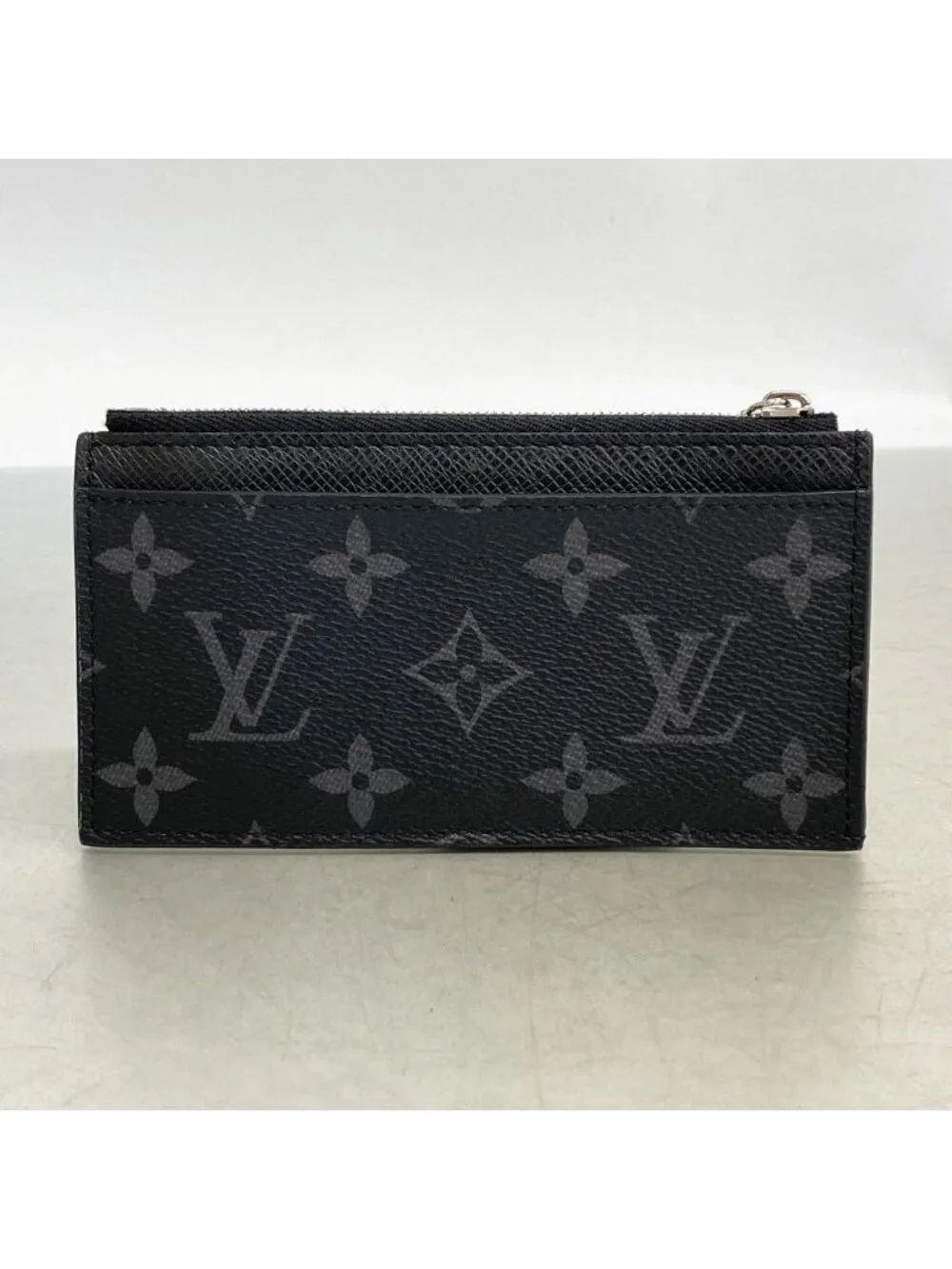 Louis Vuitton Coin Case Taigarama Card Holder Black